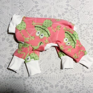 Chinese Crested Pyjamas - Pink Hopper