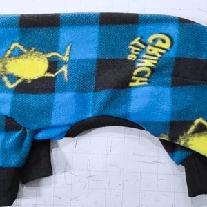 Chinese Crested Fleece PJs - The Grinch