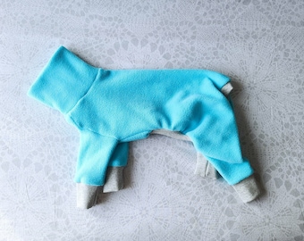 Italian Greyhound “Iggy” Fleece PJs - Tropical Splash or Choose any Fleece Fabric Listed in our Shop!