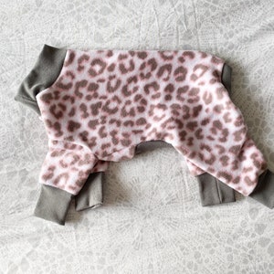 Chinese Crested PJs - Pink Cheetah