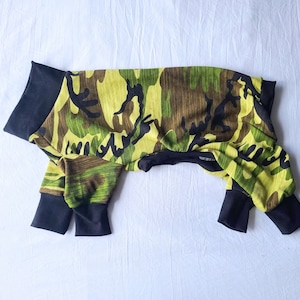 Chinese Crested Lightweight PJs - Classic Camo