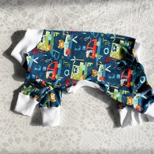 Chinese Crested PJs - Lightweight Material - Alphabet Zoo