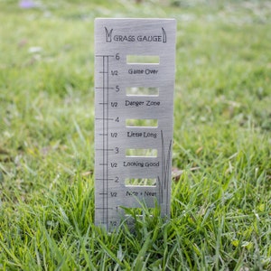 Grass Gauge - Ultimate Lawn Tool - Perfect Gift for Dad