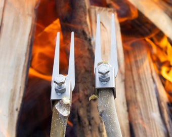 Campfire Forks | Campfire Cooking | Camping Gifts | Roasting Sticks | Set of 2