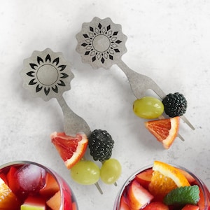 Sangria Cocktail Picks | Sangria Gift | Set of 2
