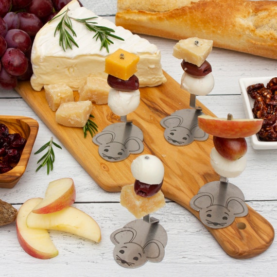 Mouse Appetizer Picks Horderves Picks Cheese Board 