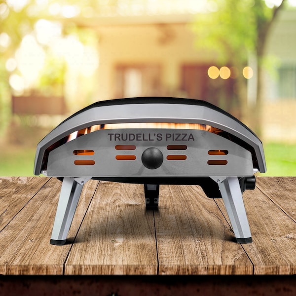 Personalized Pizza Oven Door: Fits Ooni Koda, Stainless Steel