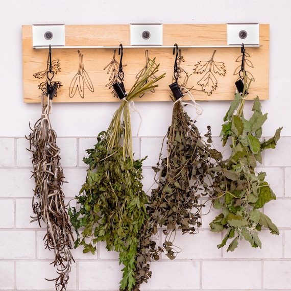 DIY Herb Drying Rack