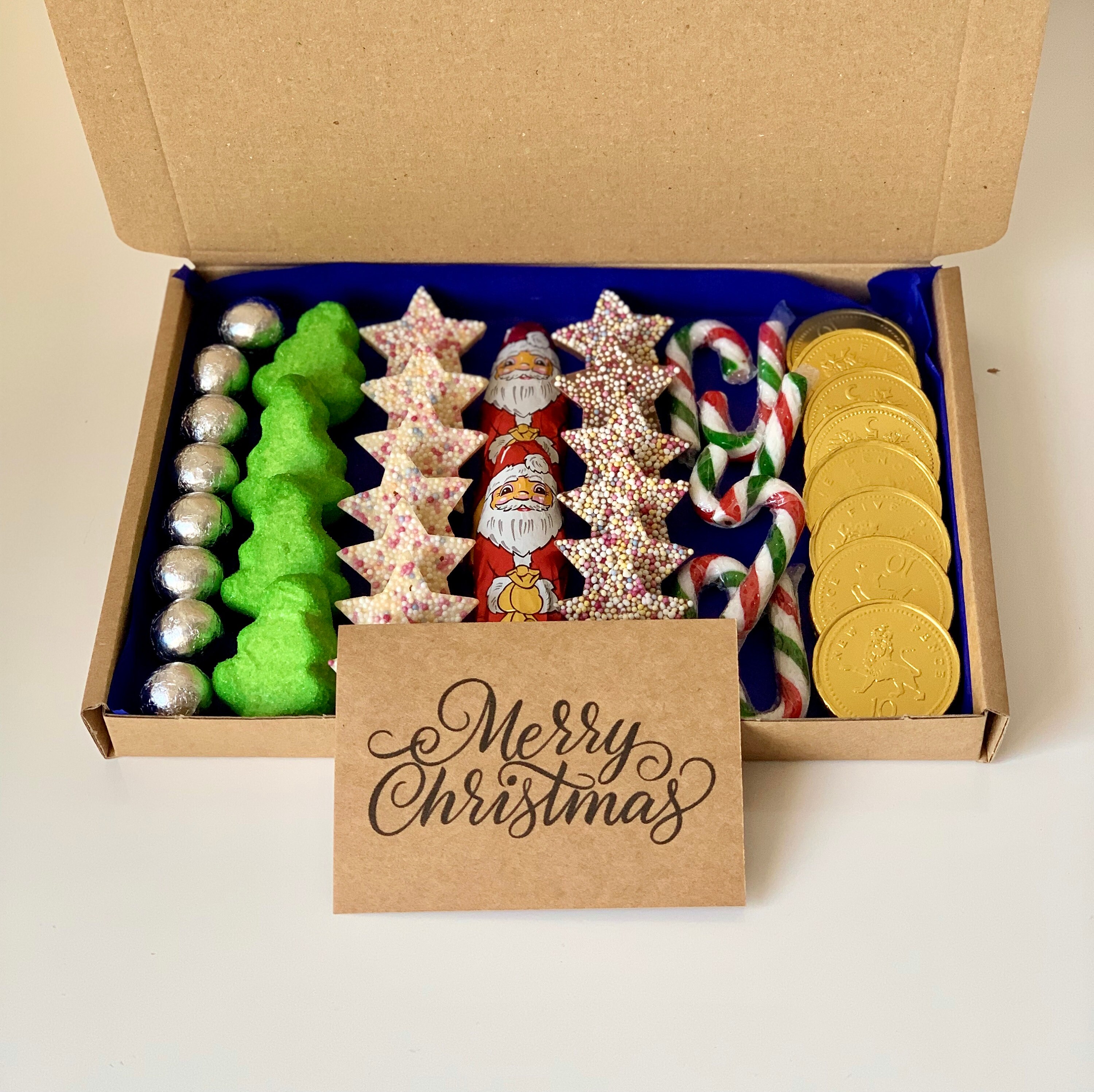 Christmas Chocolates Christmas Chocolate Box Letterbox - Etsy UK