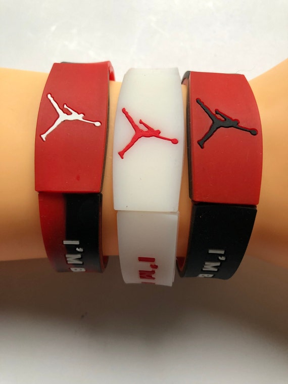 Allen Iverson Basketball Bracelet Silicone adjustable Wristband Rubber |  eBay