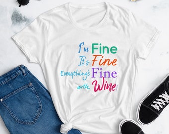 Download Im Fine Tshirt Etsy