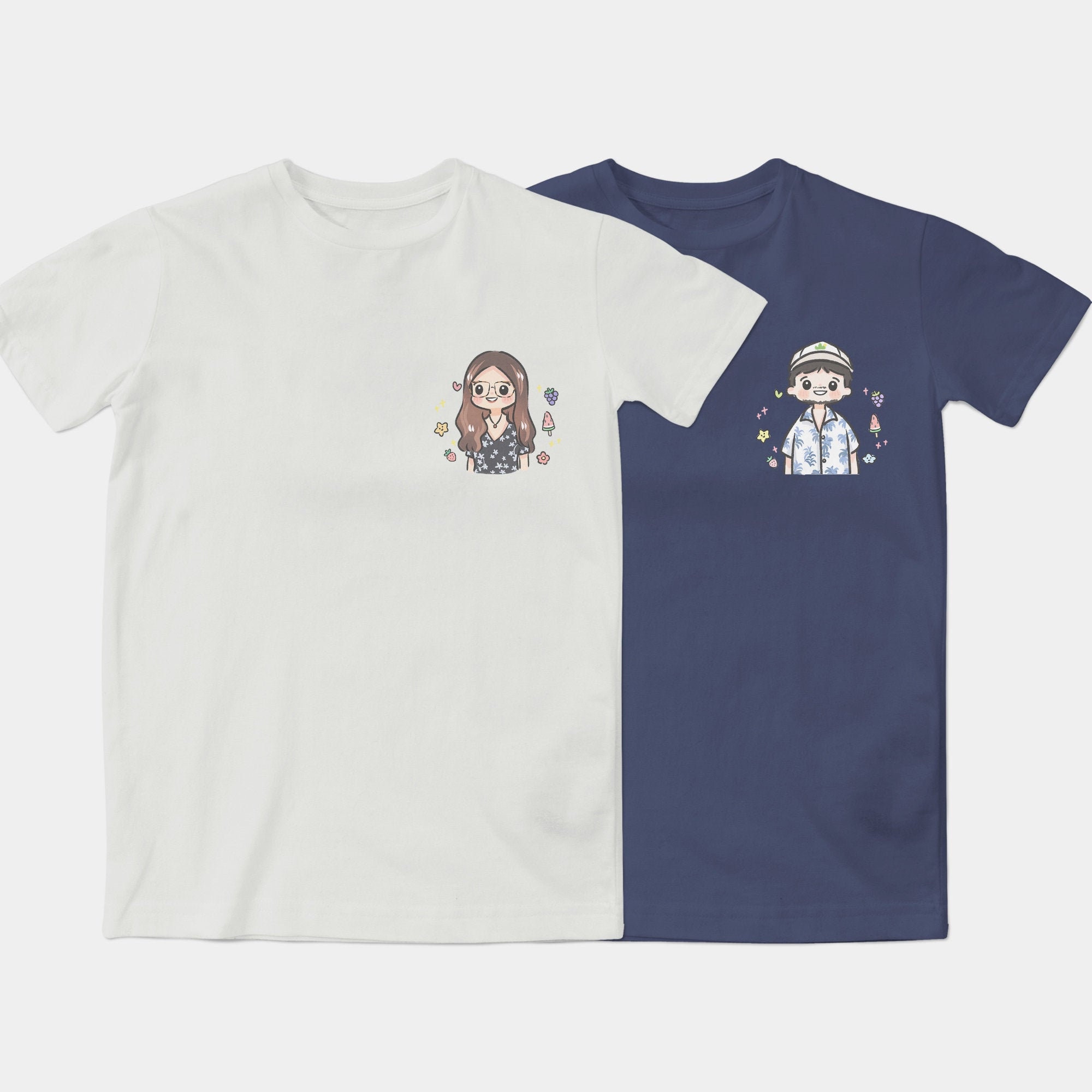 Cartoon Portrait T Shirt - Etsy Cartoon Portrait T Shirt - Etsy