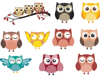 Free Free 302 Owl Family Svg SVG PNG EPS DXF File
