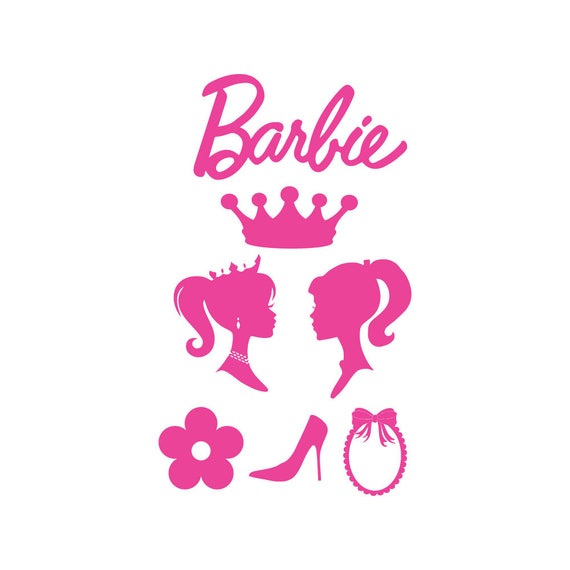 Barbie Clip Art SVG