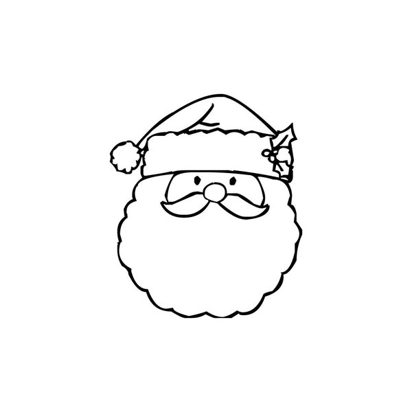 Santa Claus SVG, EPS,PNG, dxf,jpg -Instant Zip File Download