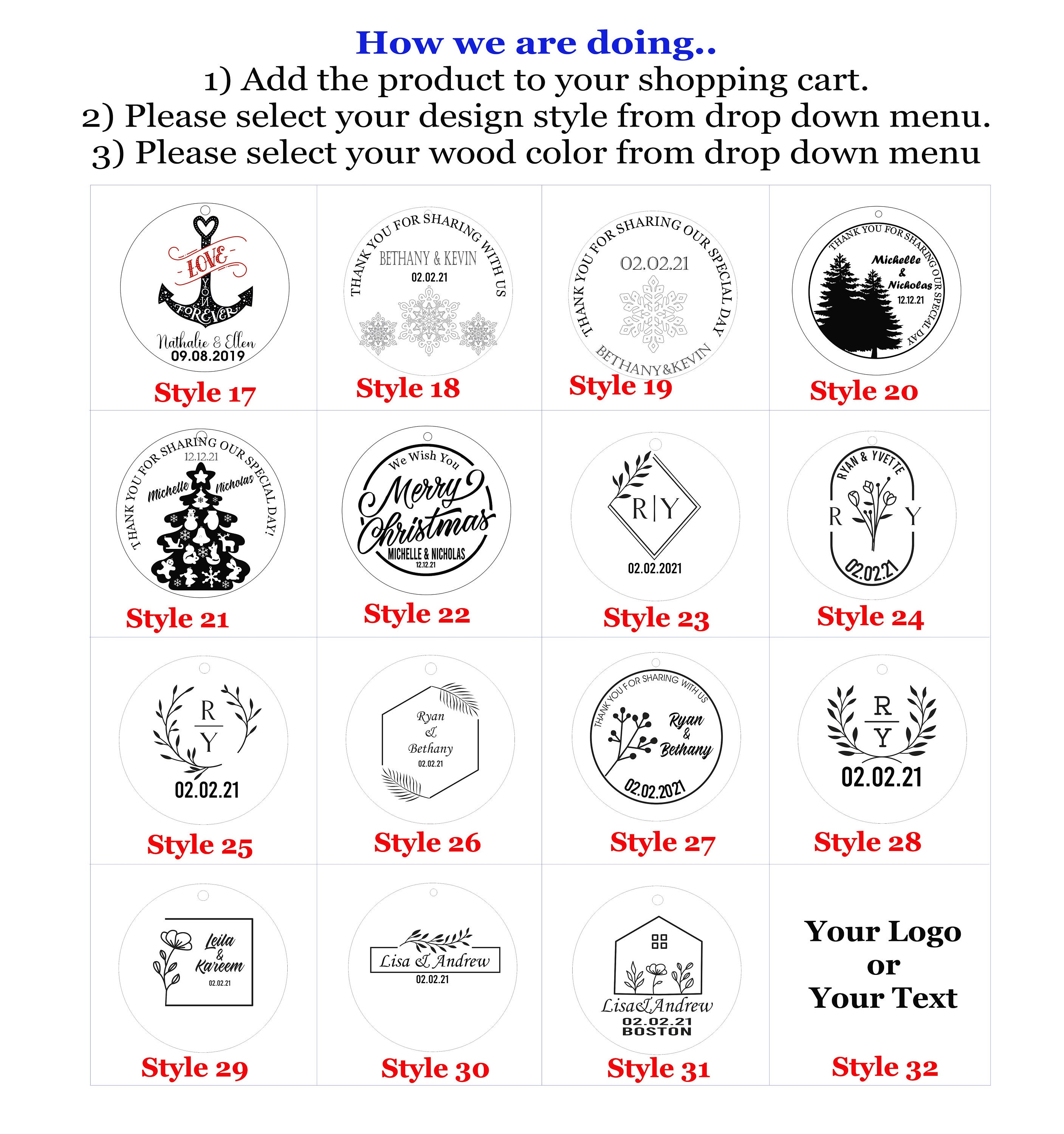 Custom wedding coasters Wedding favors for guests Save the Etsy