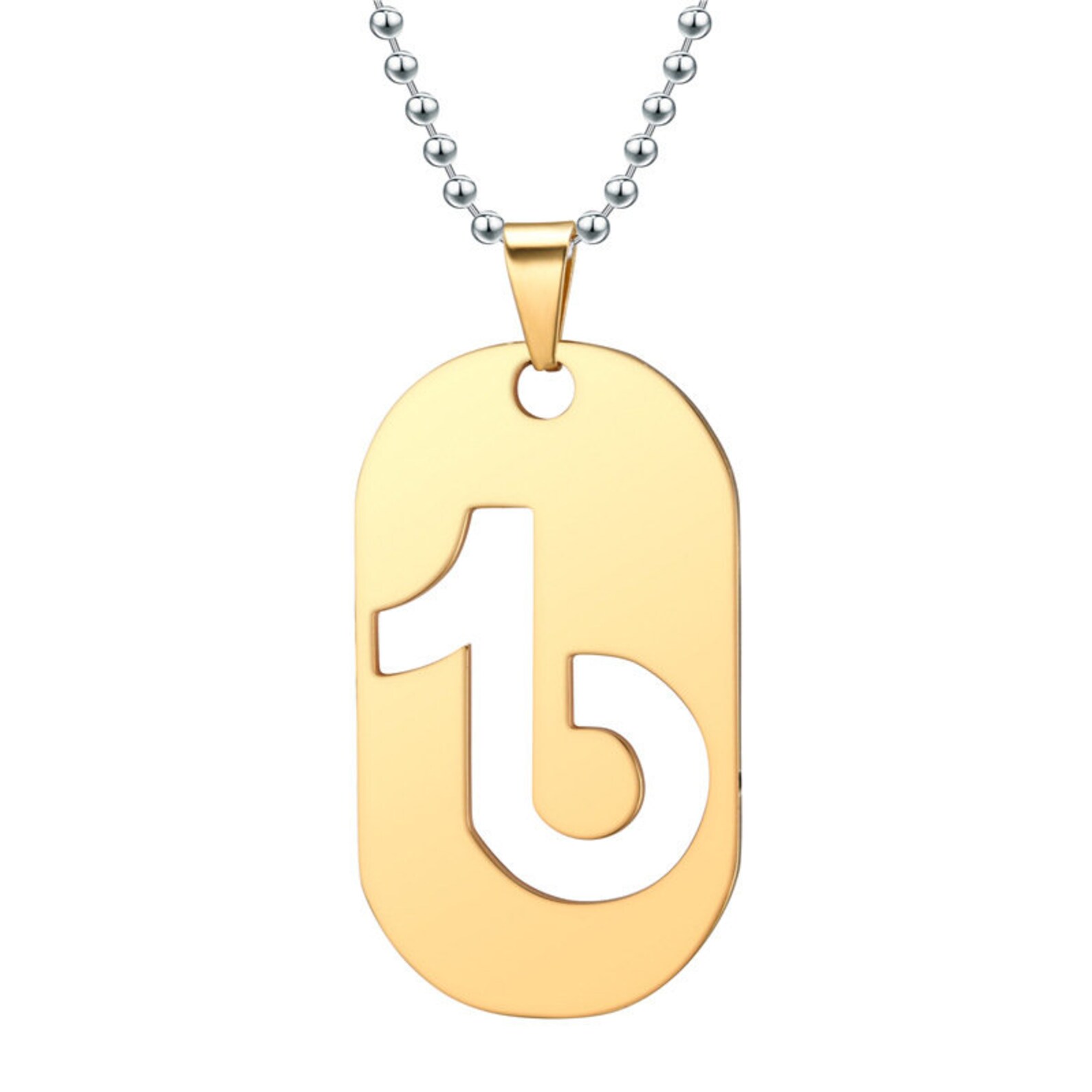 Tik Tok Necklaces/ Couple Necklaces/ Tik Tok Pandent/ Tik Tok Etsy