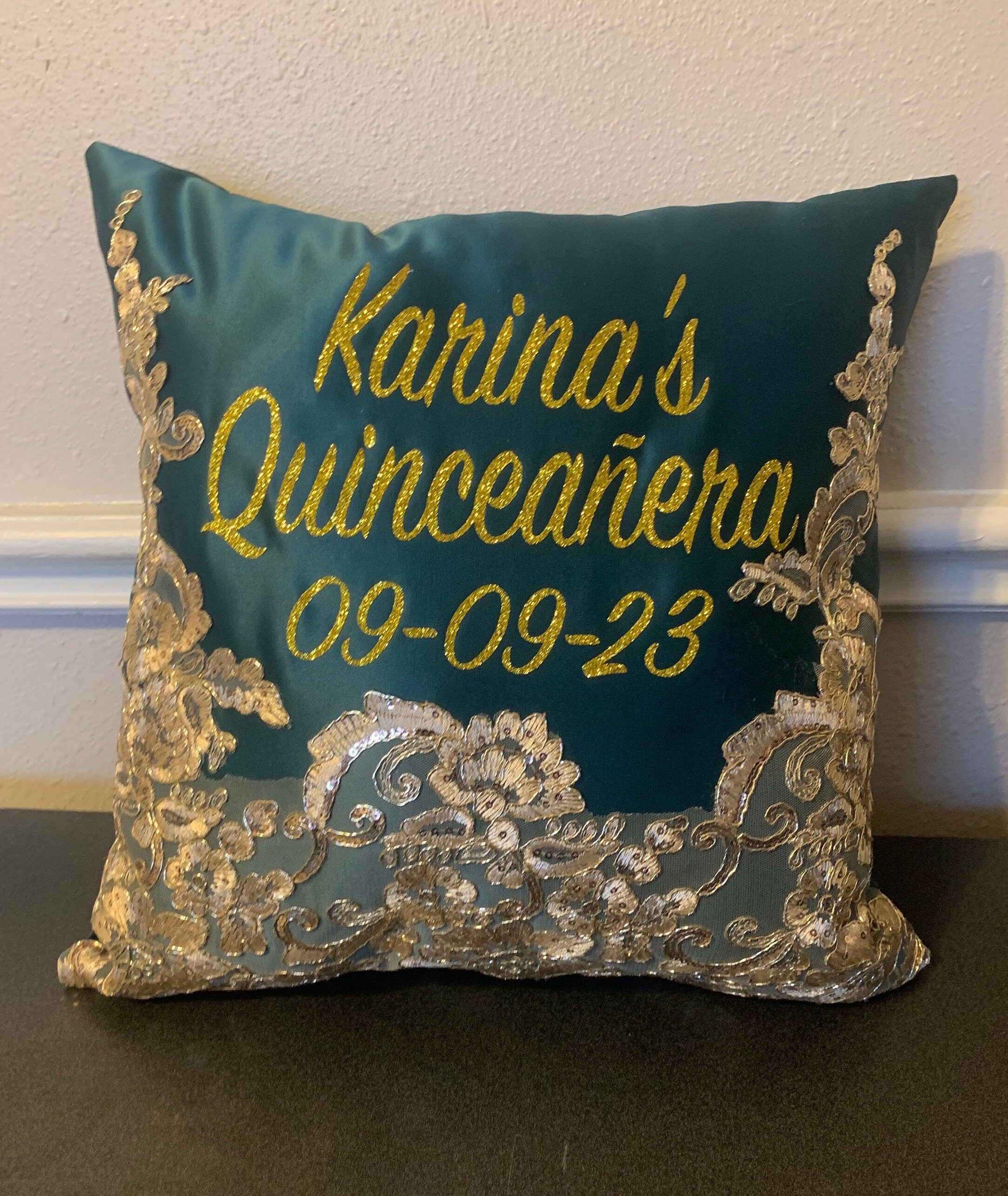 Custom Quinceañera Pillows Etsy