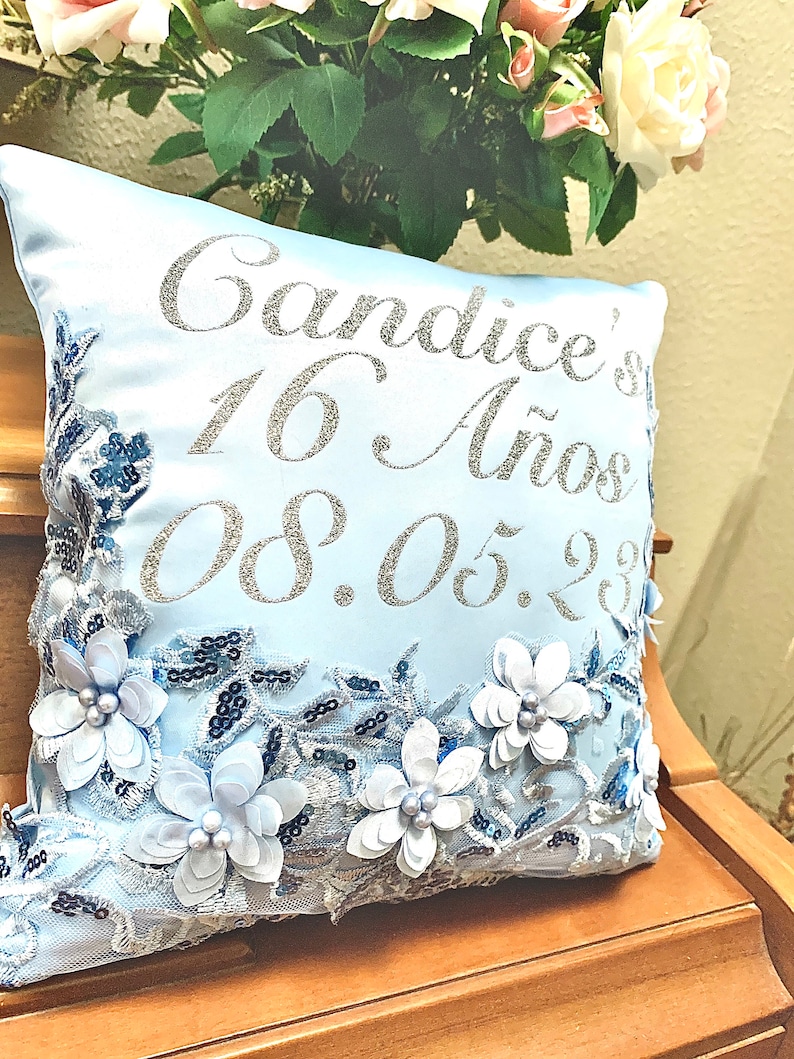 Custom Quinceañera Pillows Etsy