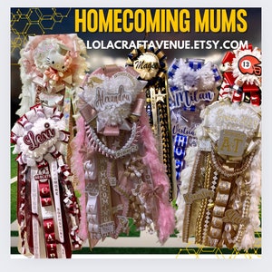 Homecoming Mum Personalized