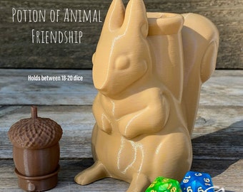 Animal Friendship Potion | Tabletop Fantasy Role Play RPG Gaming Apothecary Cosplay Props - Dungeons and Dragons DnD D&D | Mythic Dice Box