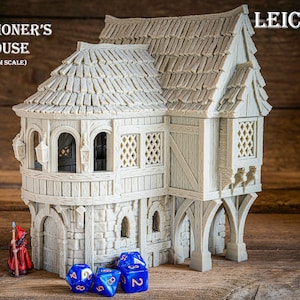 Commoner&#39;s House - 28/32mm | Custom-Crafted Fantasy Model for Tabletop RPGs (Dungeons & Dragons/DnD), Wargaming, Dioramas or Display