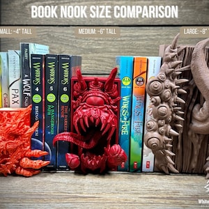 Mimic Book Nook Tabletop Fantasy Role Play RPG Gaming Cosplay Props Dungeons and Dragons DnD D&D Miniatures of Madness image 4