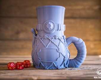 Wizard Mythic Mug Stein | Tabletop Fantasy Role Play RPG Gaming Cosplay Props - Dungeons and Dragon DnD D&D Pathfinder | Drink Holder