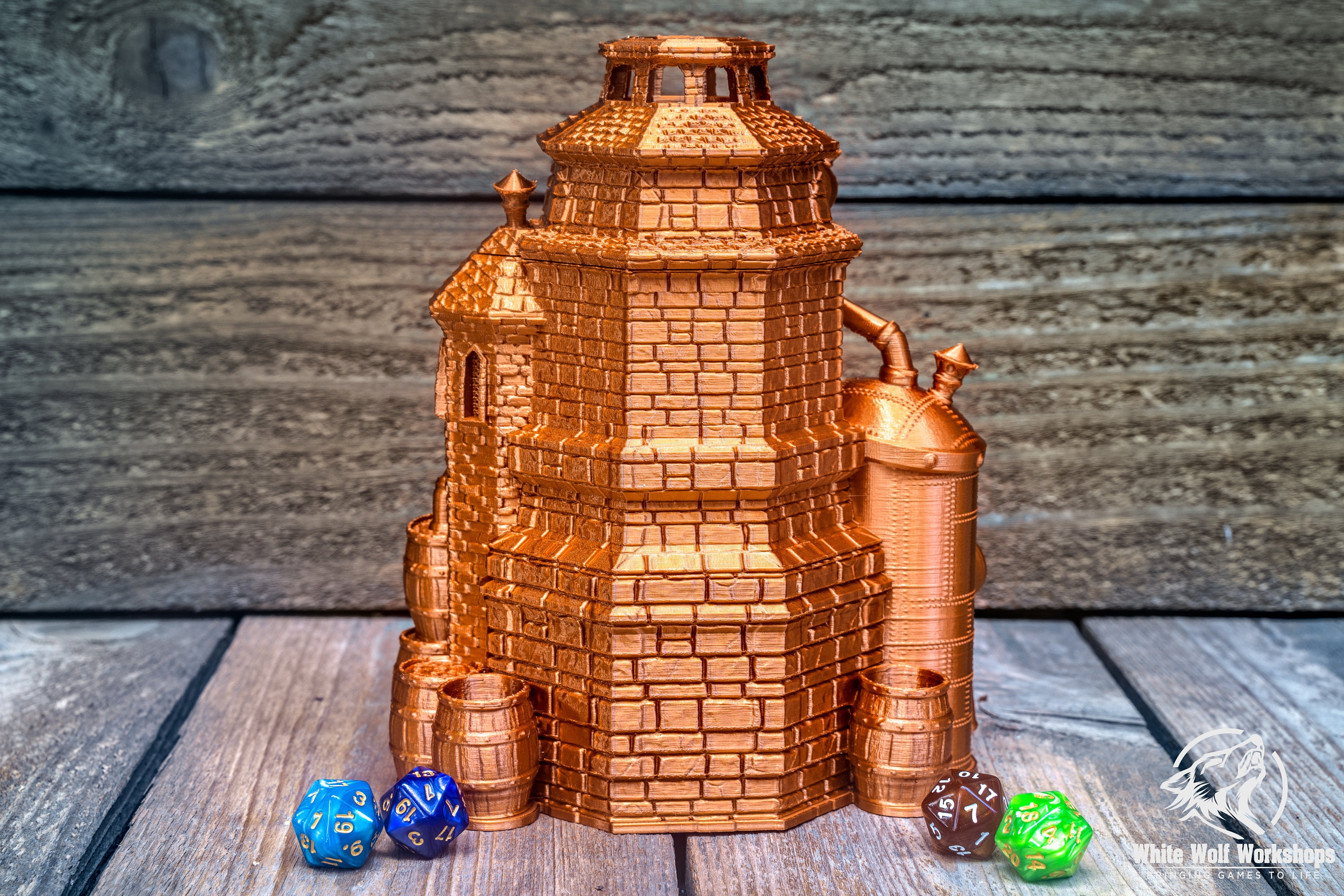 Drunken Dwarf Brewery Dice Tower Tabletop Fantasy Role Play Etsy 日本