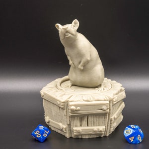Coffin Rat Mythic Dice Box Jail Tabletop Fantasy Role Play RPG Gaming Cosplay Props Dungeons and Dragons DnD D&D image 3