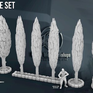 Tree Set 28/32MM | Custom-Crafted Fantasy Model for Tabletop RPGs (Dungeons & Dragons/DnD), Wargaming, Dioramas, or Display