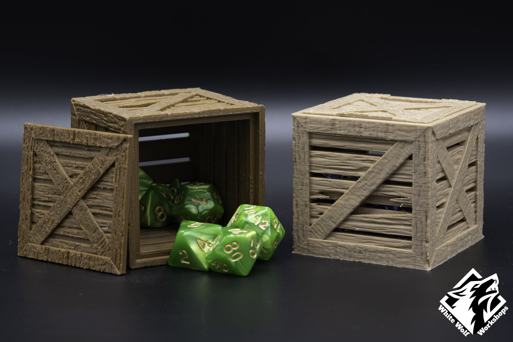 木箱 サイコロ箱 牢獄 | 卓上ファンタジー ロールプレイ RPG