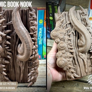 Mimic Book Nook Tabletop Fantasy Role Play RPG Gaming Cosplay Props Dungeons and Dragons DnD D&D Miniatures of Madness image 2