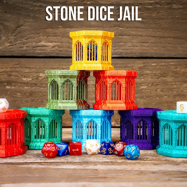 Dnd Dice Jail Etsy