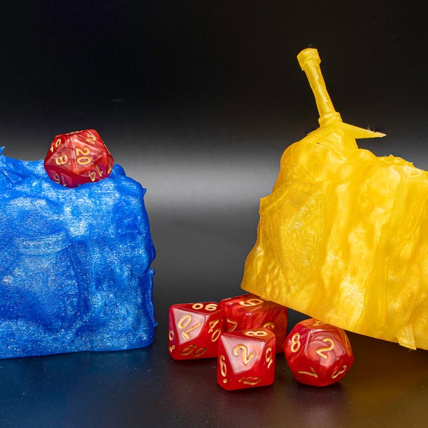 Gelatinous Cube Dice Jail | Tabletop Fantasy Role Play RPG Gaming Cosplay Props - Dungeons and Dragons DnD D&D Pathfinder | Fates End