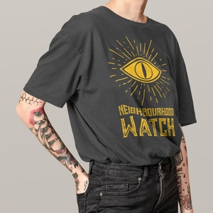 T-shirt de surveillance de quartier Mordor