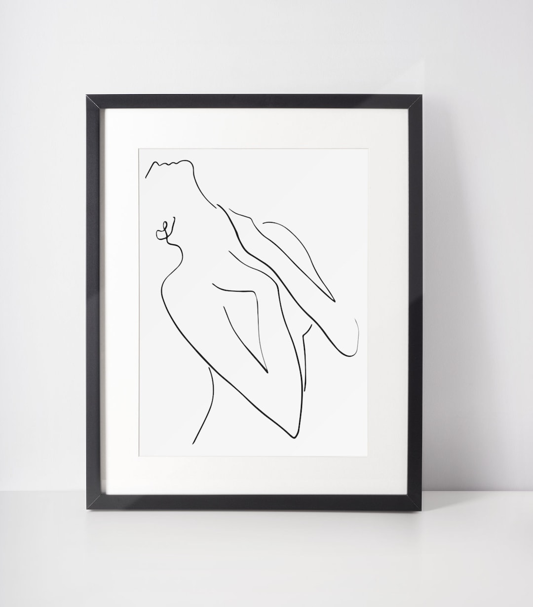 Woman's Delicate Lines Wall Art main image 1