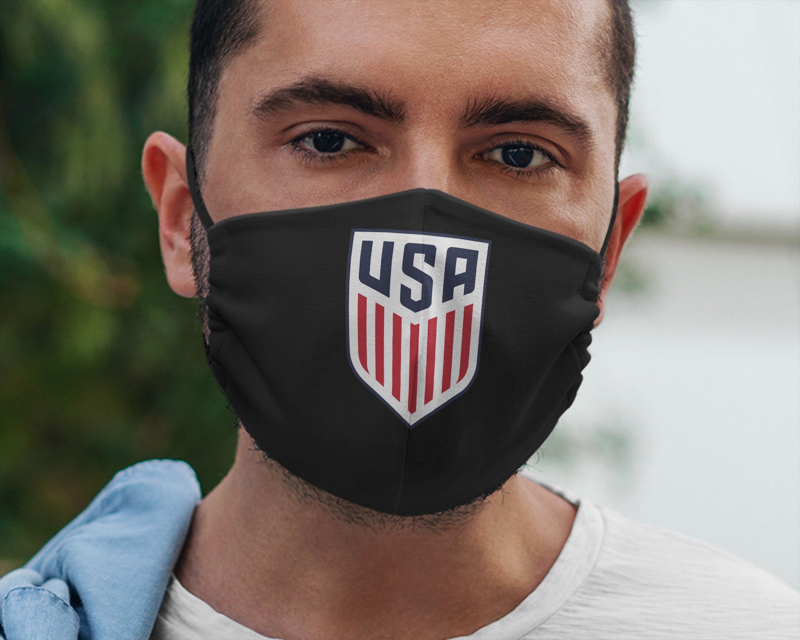 United States National Football Team Face Mask Personalized Etsy