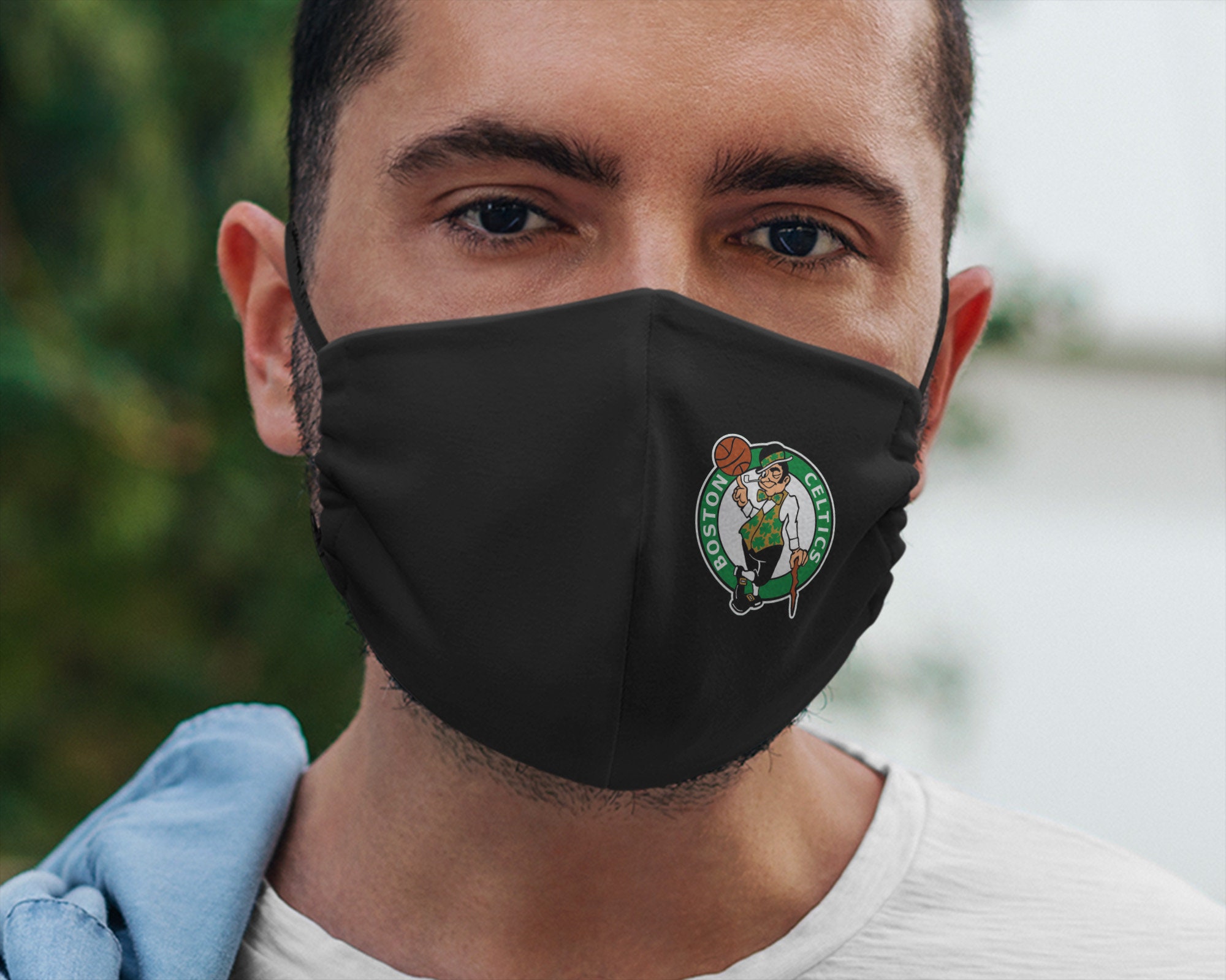 Boston Celtics Face Mask Custom mask Sport Face Mask Etsy