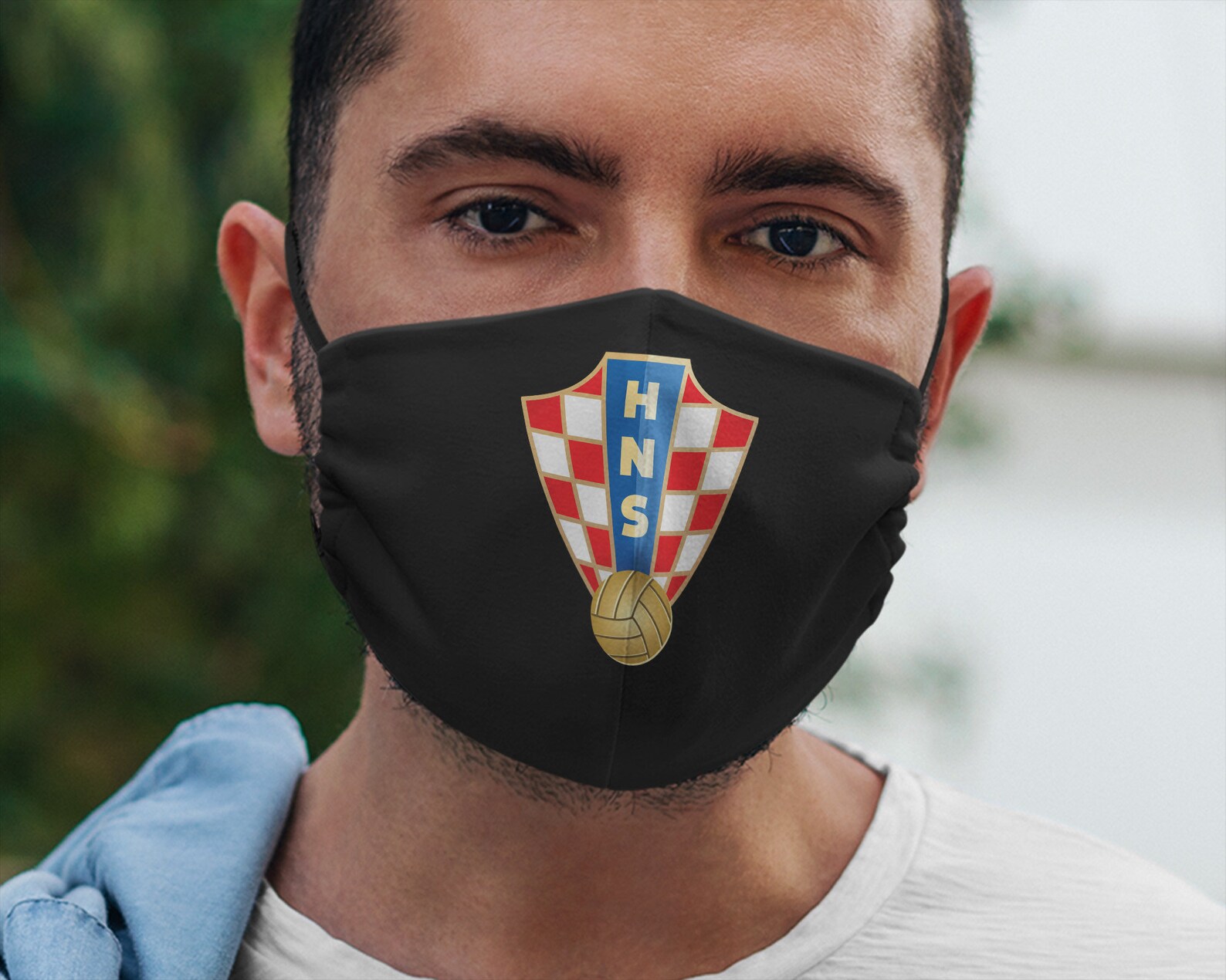 Croatia National Football Team Face Mask Custom mask Sport Etsy