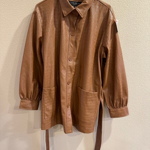 Women’s vintage leather jacket