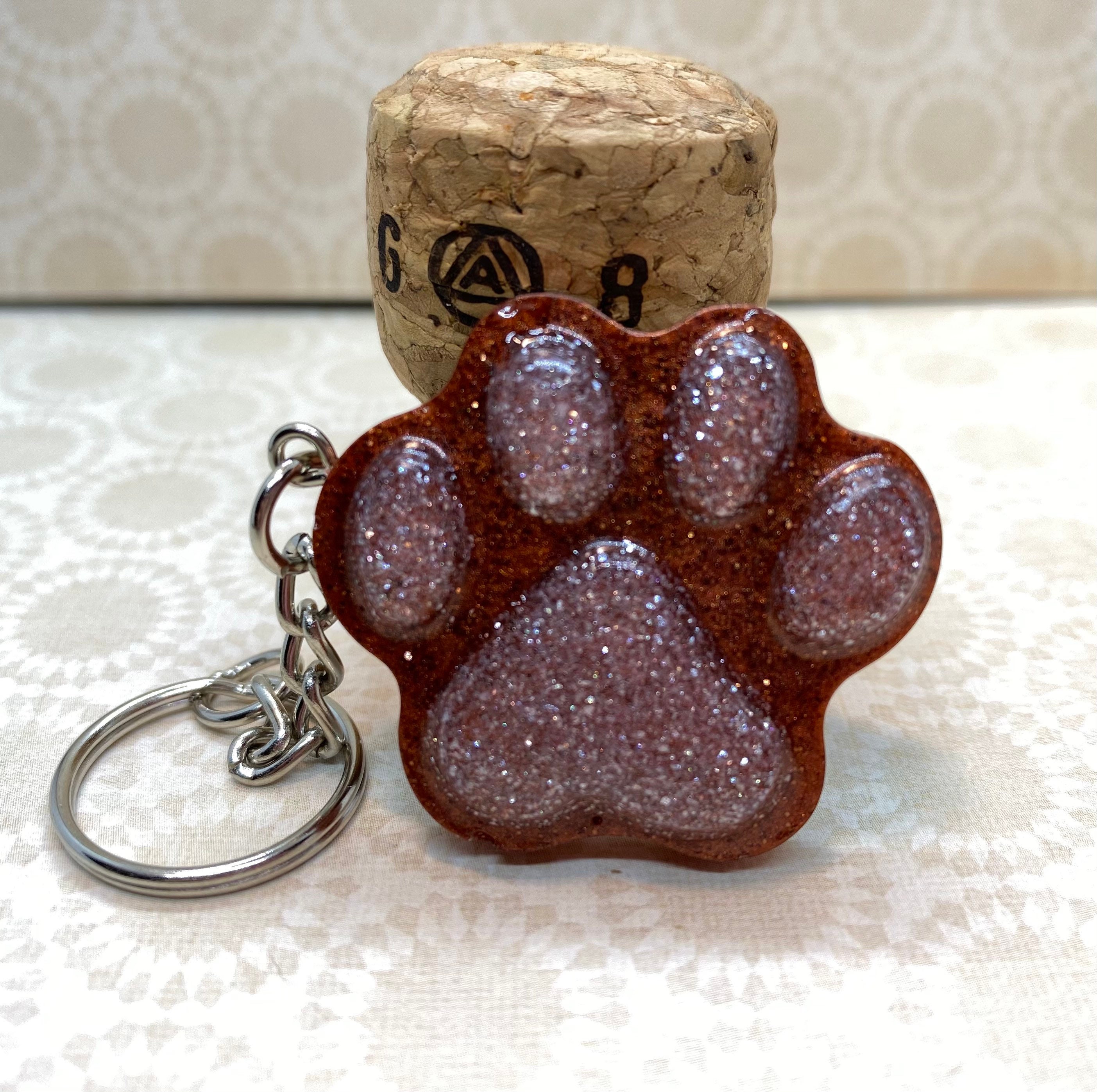 Handmade resin Paw Print Pet lover gift Pet memorial Dog Etsy