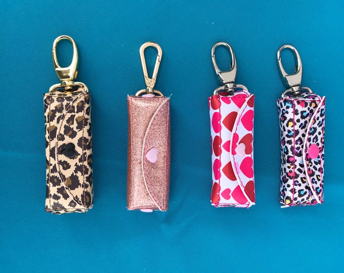 Chapstick Holder Keychain