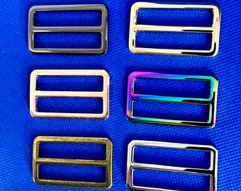 Deslizadores de correa ajustables de 1,5": Herrajes para bolsos y carteras
