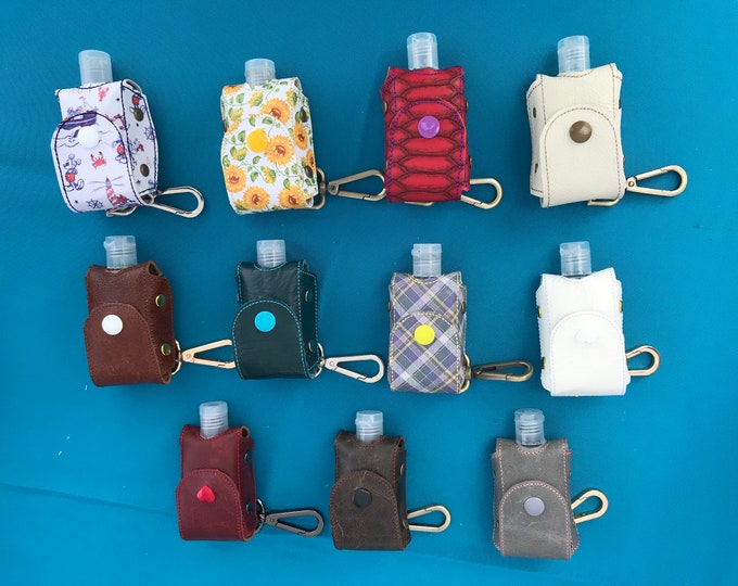 Keychain Hand Sanitizer Holder~Travel~Lunch bag~ Purse