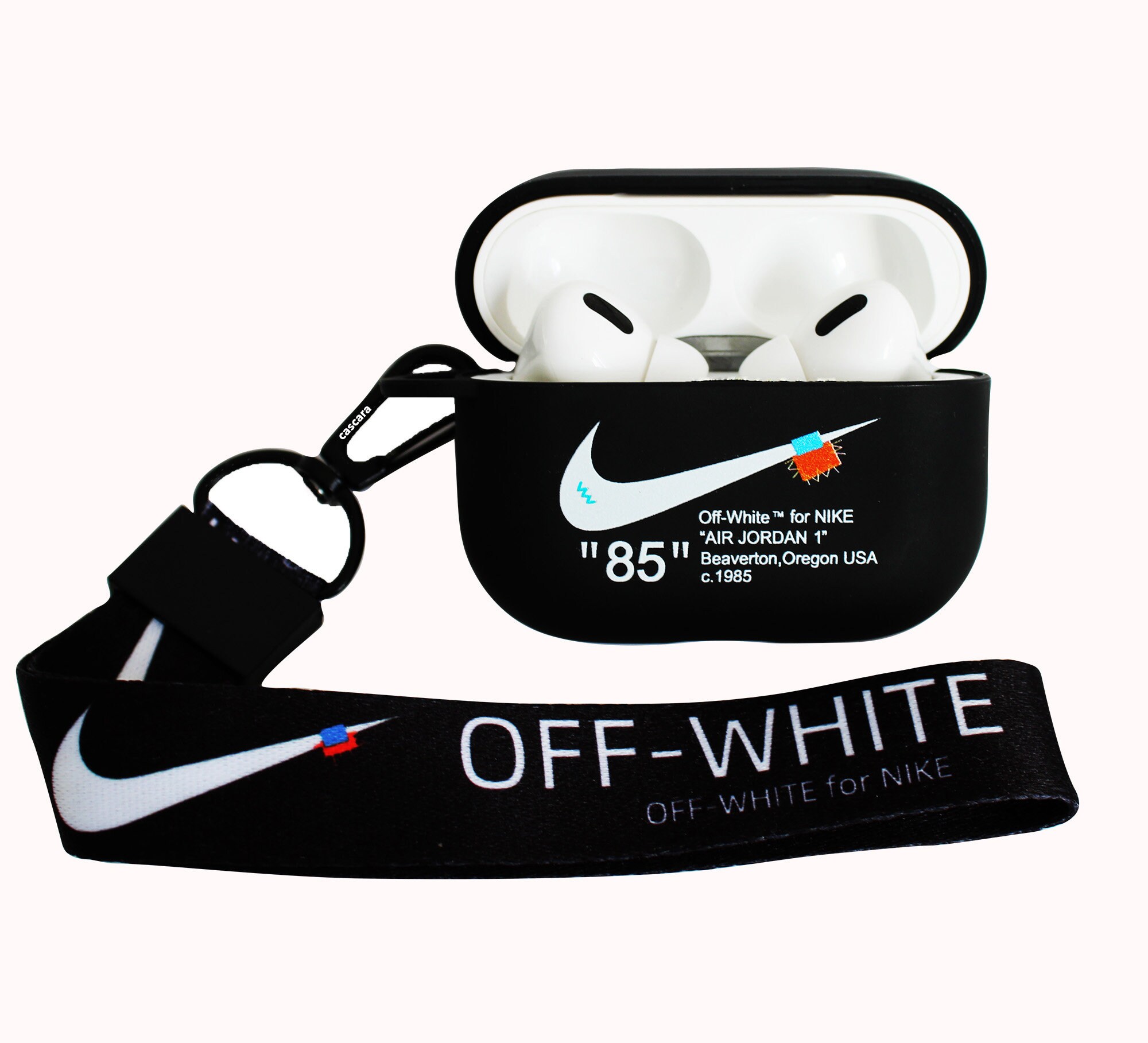 Nike x Off-White Geïnspireerde Airpods AirPod Pro's | Etsy