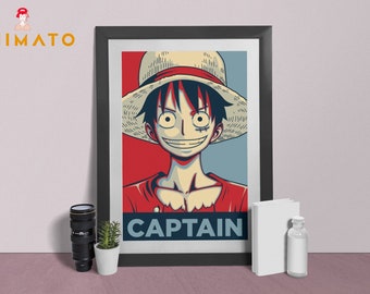 Monkey D Luffy Art Etsy Monkey D Luffy Art Etsy