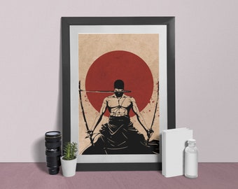 One Piece Drawing Etsy