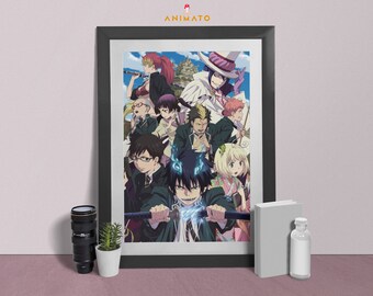 Blue Exorcist Art Etsy