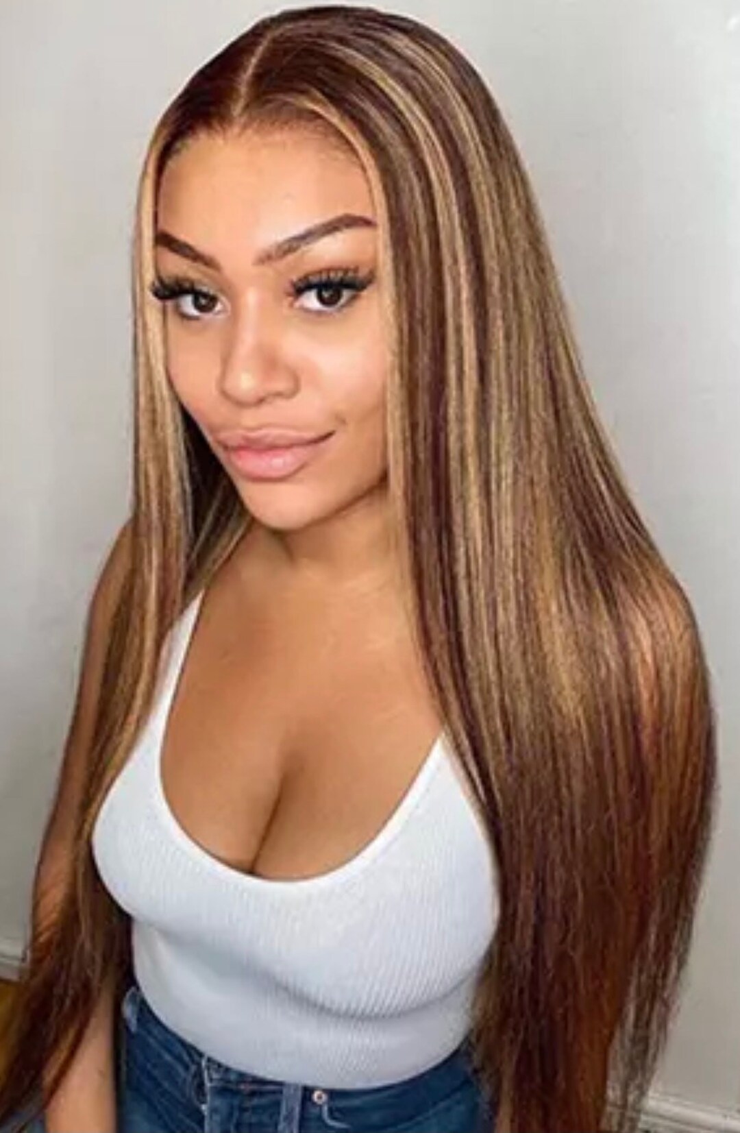 Brazilian Remy human hair wigT-Part Lace wig middle parting Etsy 日本